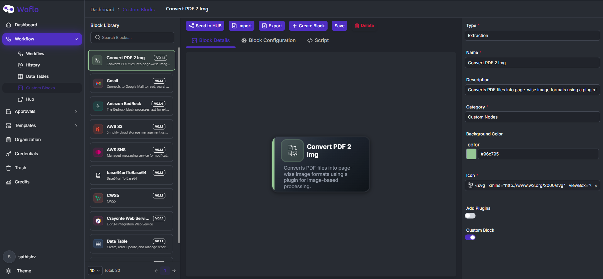 AI-Powered Workflow Blocks