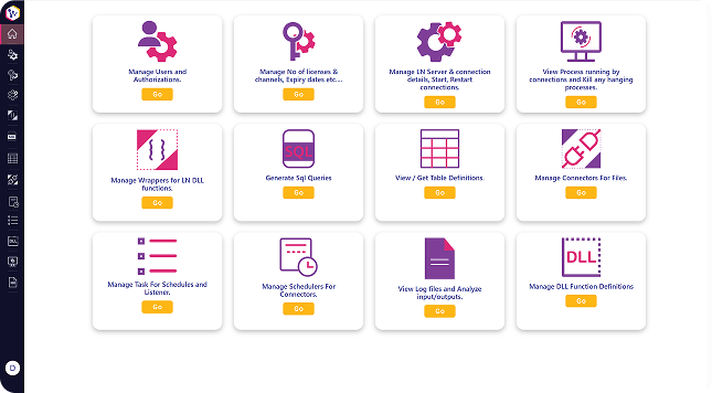 Crayonte Web Services Dashboard Preview