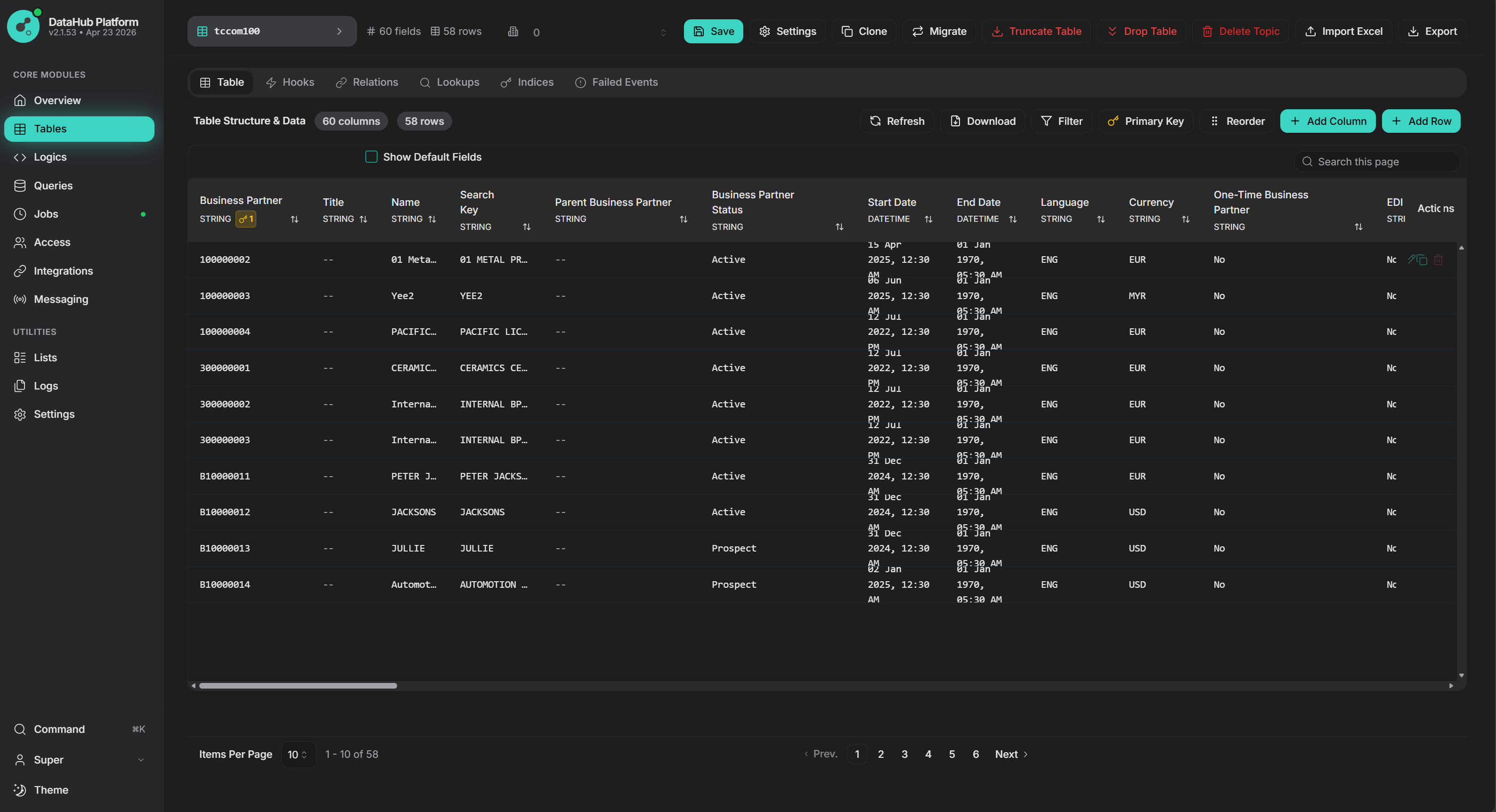 Admin logs analyzer