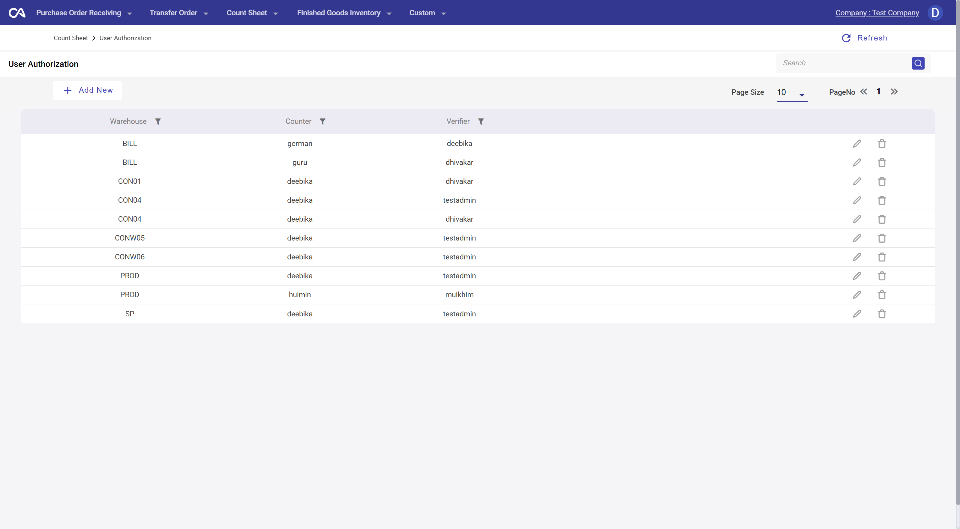 Employdfee contact table